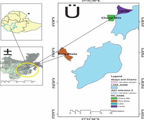 Figure 1. Map of the study area.