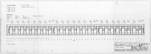 Figure 2. Blok P, floor plan, reprinted with the permission of Nunatta Allagaateqarfia. As expressed in the two reports produced by Arnat Peqatigiit Kattuffiat, even the largest dwellings feature only small kitchens and little room for storage.