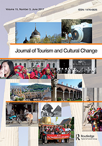 Cover image for Journal of Tourism and Cultural Change, Volume 15, Issue 3, 2017