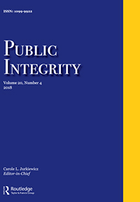 Cover image for Public Integrity, Volume 20, Issue 4, 2018
