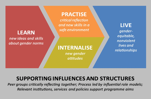 Figure 3. The Young Men Initiative programme theory.