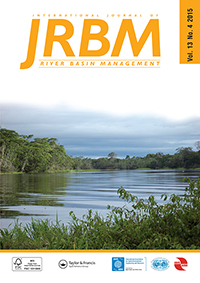 Cover image for International Journal of River Basin Management, Volume 13, Issue 4, 2015