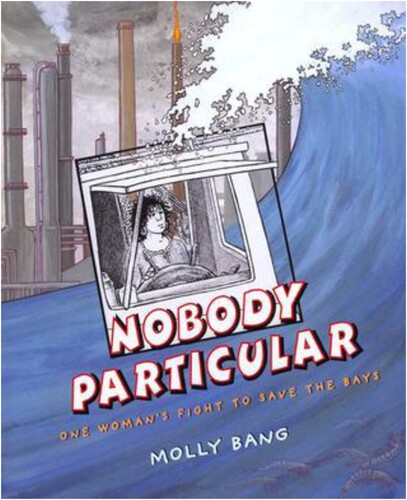 Figure 5 Cover for the children’s book “Nobody Particular” by Molly Bang (Citation2000) about Diane Wilson’s emergence as an environmental activist. Artwork by Molly Bang, reproduced with permission.