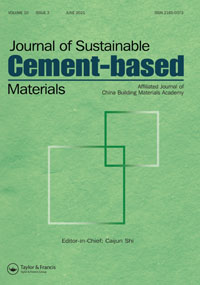 Cover image for Journal of Sustainable Cement-Based Materials, Volume 10, Issue 3, 2021