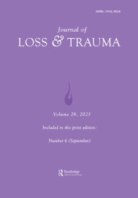 Cover image for Journal of Loss and Trauma, Volume 28, Issue 6, 2023