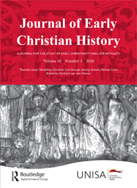 Cover image for Journal of Early Christian History, Volume 10, Issue 3, 2020