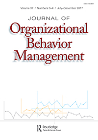 Cover image for Journal of Organizational Behavior Management, Volume 37, Issue 3-4, 2017