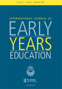 Cover image for International Journal of Early Years Education, Volume 31, Issue 4, 2023