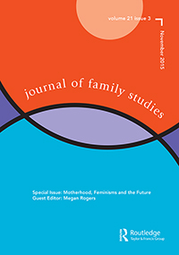 Cover image for Journal of Family Studies, Volume 21, Issue 3, 2015