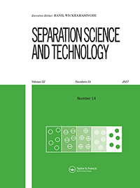 Cover image for Separation Science and Technology, Volume 52, Issue 14, 2017