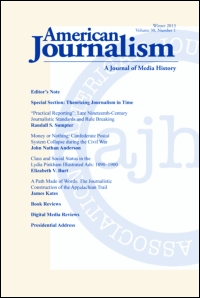 Cover image for American Journalism, Volume 34, Issue 2, 2017