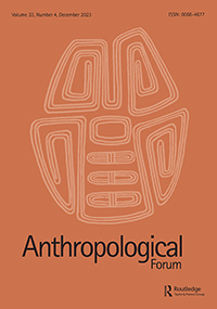 Cover image for Anthropological Forum, Volume 33, Issue 4, 2023