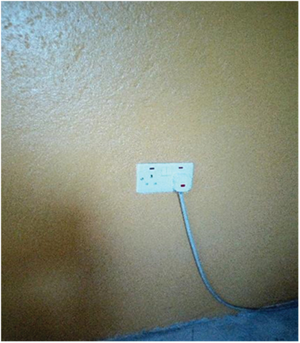 Figure 6. A picture of an electric plug and socket.