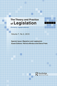 Cover image for The Theory and Practice of Legislation, Volume 7, Issue 2, 2019