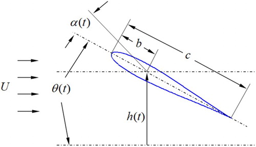 Figure 2. NACA0012 foil simulation model.