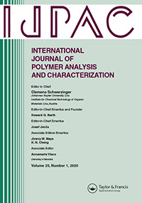 Cover image for International Journal of Polymer Analysis and Characterization, Volume 25, Issue 1, 2020