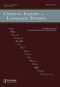Cover image for Critical Inquiry in Language Studies, Volume 18, Issue 2, 2021