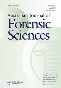 Cover image for Australian Journal of Forensic Sciences, Volume 53, Issue 5, 2021