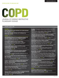 Cover image for COPD: Journal of Chronic Obstructive Pulmonary Disease, Volume 17, Issue 5, 2020