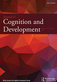 Cover image for Journal of Cognition and Development, Volume 19, Issue 3, 2018