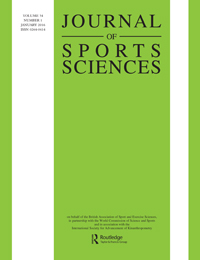 Cover image for Journal of Sports Sciences, Volume 34, Issue 1, 2016