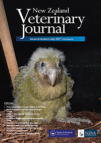 Cover image for New Zealand Veterinary Journal, Volume 65, Issue 4, 2017