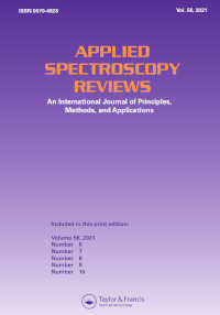 Cover image for Applied Spectroscopy Reviews, Volume 56, Issue 8-10, 2021