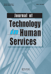Cover image for Journal of Technology in Human Services, Volume 42, Issue 1, 2024