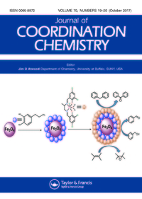 Cover image for Journal of Coordination Chemistry, Volume 70, Issue 19, 2017