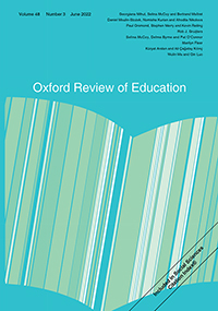 Cover image for Oxford Review of Education, Volume 48, Issue 3, 2022
