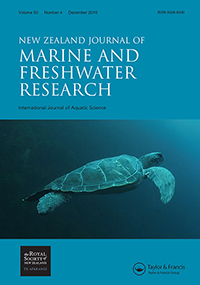 Cover image for New Zealand Journal of Marine and Freshwater Research, Volume 50, Issue 4, 2016