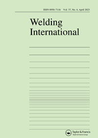 Cover image for Welding International, Volume 37, Issue 4, 2023
