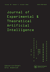 Cover image for Journal of Experimental & Theoretical Artificial Intelligence, Volume 30, Issue 5, 2018