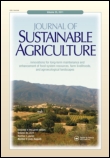 Cover image for Agroecology and Sustainable Food Systems, Volume 36, Issue 2, 2012