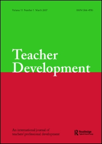 Cover image for Teacher Development, Volume 17, Issue 1, 2013