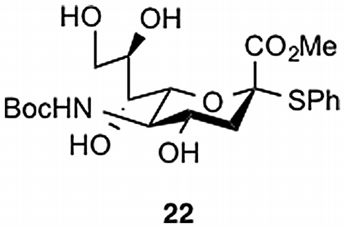 Figure 3. Model compound for studying selective deprotection of the Boc group.