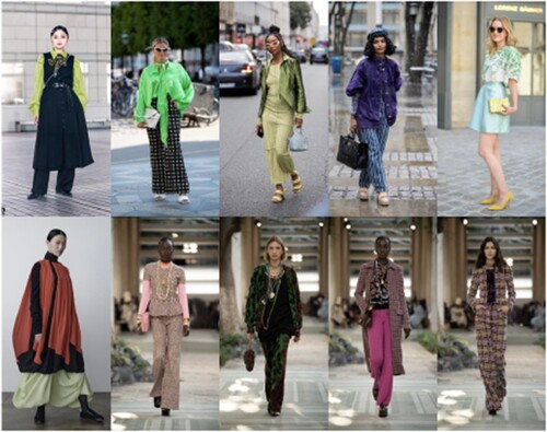 Figure 2. The collection of ten additional fashion images.