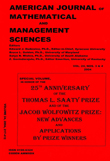 Cover image for American Journal of Mathematical and Management Sciences, Volume 24, Issue 3-4, 2004