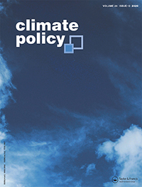 Cover image for Climate Policy, Volume 20, Issue 10, 2020