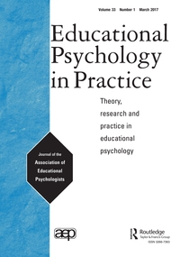 Cover image for Educational Psychology in Practice, Volume 33, Issue 1, 2017