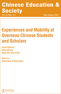 Cover image for Chinese Education & Society, Volume 54, Issue 3-4, 2021