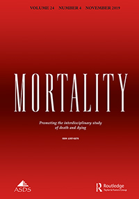 Cover image for Mortality, Volume 24, Issue 4, 2019