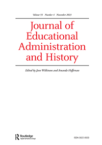 Cover image for Journal of Educational Administration and History, Volume 55, Issue 4, 2023