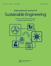 Cover image for International Journal of Sustainable Engineering, Volume 13, Issue 1, 2020