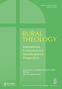 Cover image for Rural Theology, Volume 15, Issue 2, 2017