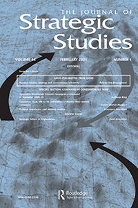 Cover image for Journal of Strategic Studies, Volume 44, Issue 1, 2021