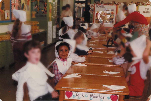 Figure 4 Keisha in first-grade at a private academy in South Carolina, USA