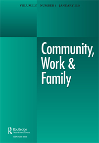 Cover image for Community, Work & Family, Volume 27, Issue 1, 2024