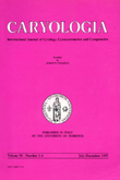 Cover image for Caryologia, Volume 50, Issue 3-4, 1997