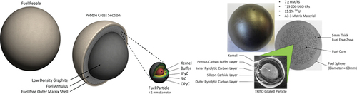 Fig. 1. Kairos Power and X-Energy fuel pebbles.